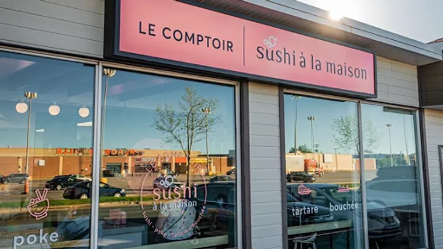Comptoir sushi à la maison Sept-Îles