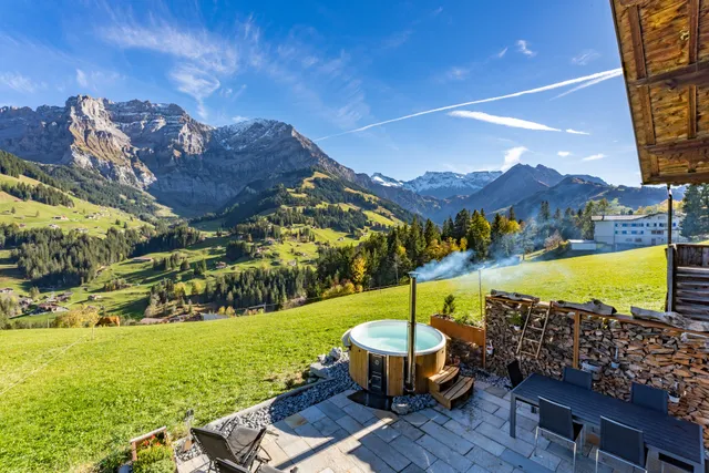 Chalet Rösi | Ferien mit Hot Pot in der Bergwelt Adelboden