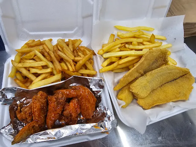 Hook fish and chicken