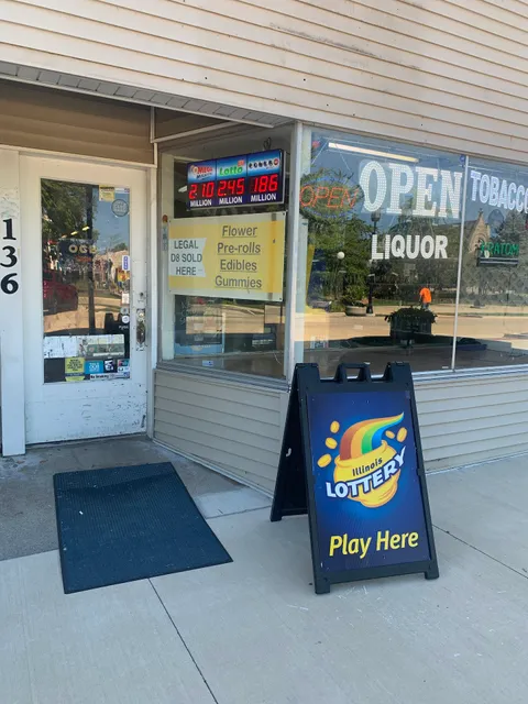 Dwight Cigarette liquor & tobacco shop & private video gaming room