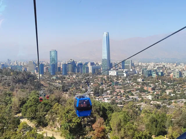 Oasis station. Metropolitan Park cableway