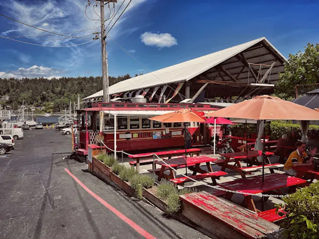 Marketplace Grille in the Boat Yard Trolley