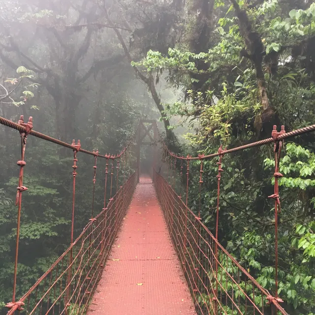 Monteverde Cloud Forest Preserve, Parking Lot./TICKETS