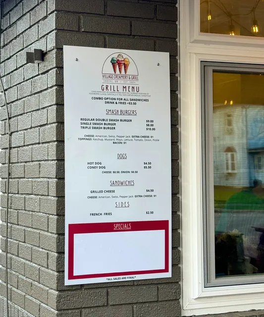 Village Creamery and Grill