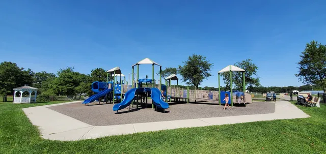 Children's Playground - Rubber Mat Ground - No sand or bark chips