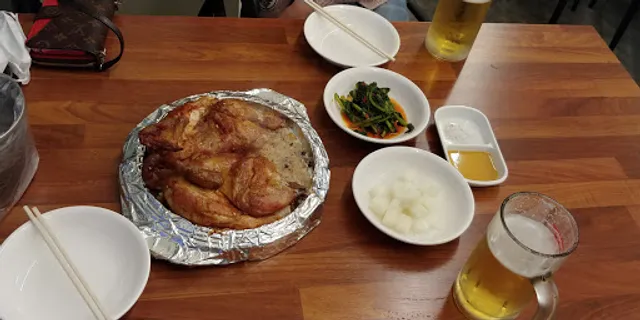 참나무 장작구이