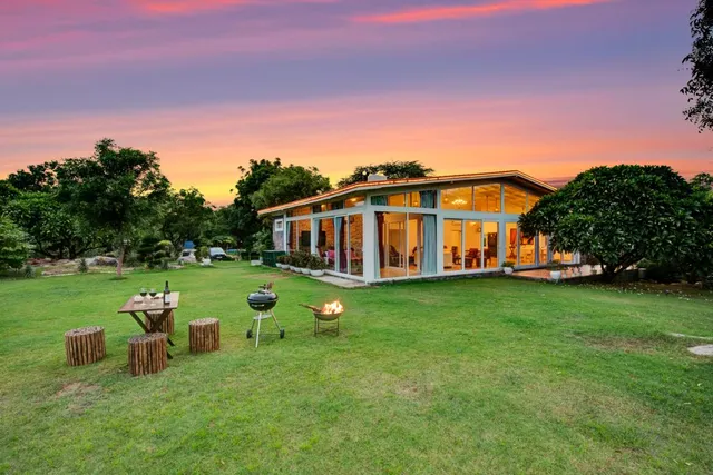 Idyllic Farmhouse, a Glass house villa
