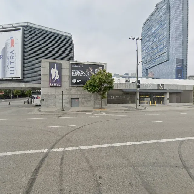 West Garage Parking Lot