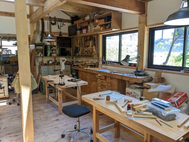 【要予約 Reservation required】Mt.Fuji Wood Culture Society Woodworking Studio -まなびの杜 木工スタジオ-