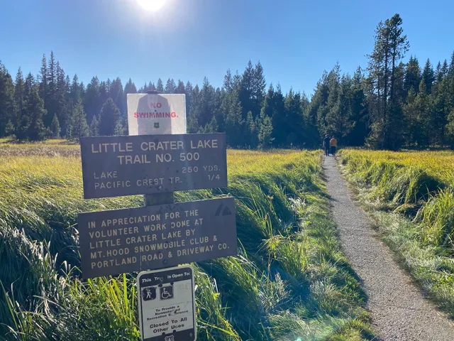Little Crater Lake Campground