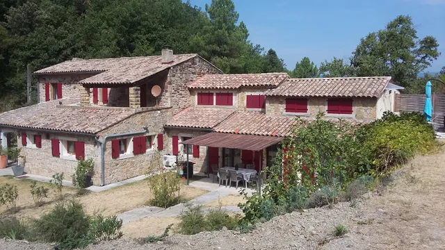 Mas du Mont-Long Gîte labelisé 3 étoiles et studio climatisés avec piscine location vacances Ardèche Sud