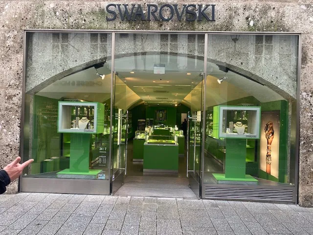 Swarovski Store Salzburg Getreidegasse