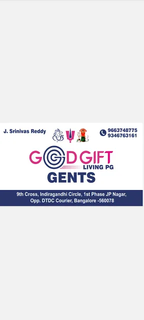 God gift living pg mens