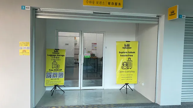 EzHantar Jesselton Quay - Luggage Storage, Storage Services, 수하물 보관소