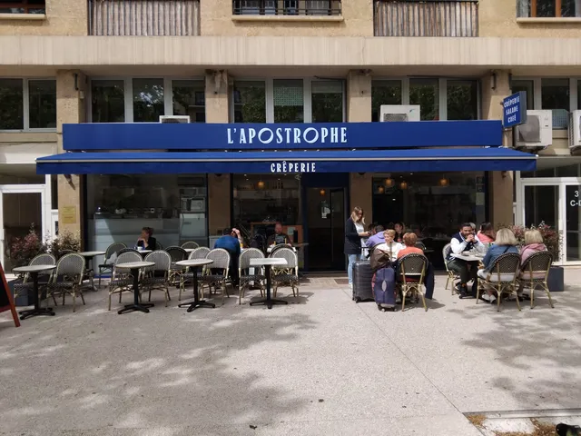L’Apostrophe – Crêperie à Aix en Provence : Petits-déjeuners, déjeuners gourmands et terrasse ensoleillée