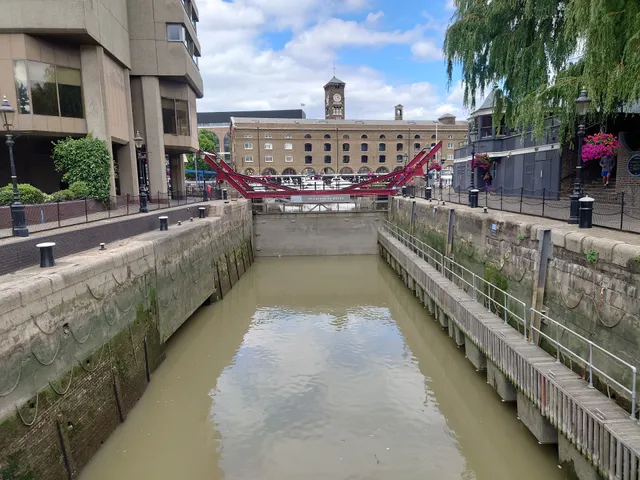 St. Katharine Docks Drawbridge & Locks