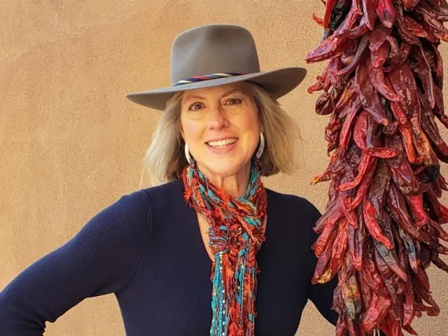 Karen of Santa Fe Walking Tours -- Karen Childers