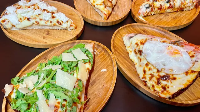 Pizzeria dei portici Pizza alta gourmet