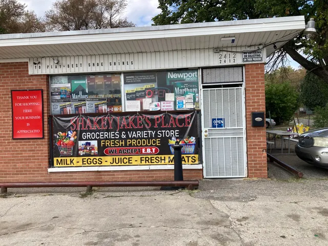 SHAKEY JAKE'S PLACE GROCERY, VARIETY STORE! YOUR ONE-STOP SHOP! FAMILY OWNED AND OPERATED SINCE 2014!