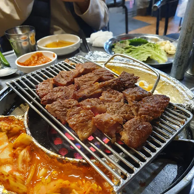 불타는 소금구이