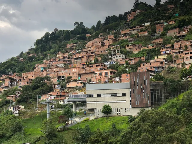 Mirador segundo piso estación Metrocable