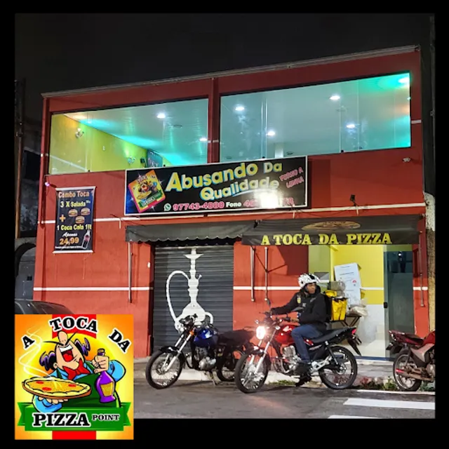 A Toca da pizza point