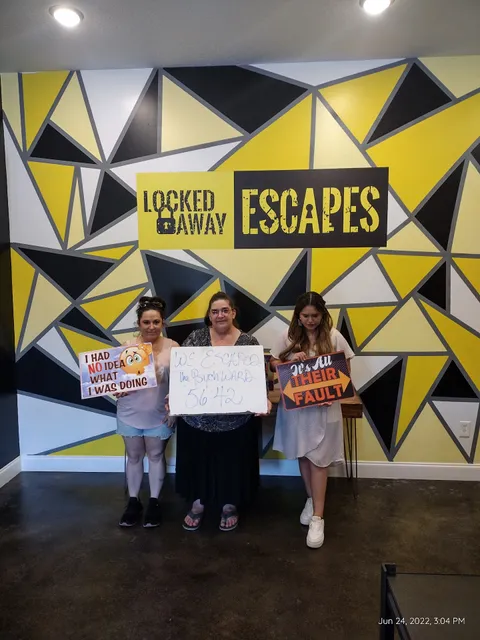 LOCKED AWAY ESCAPES