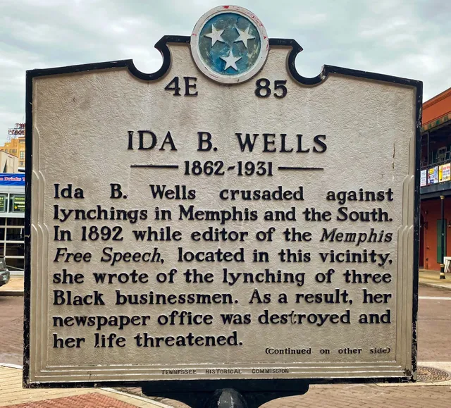 Ida B. Wells Marker