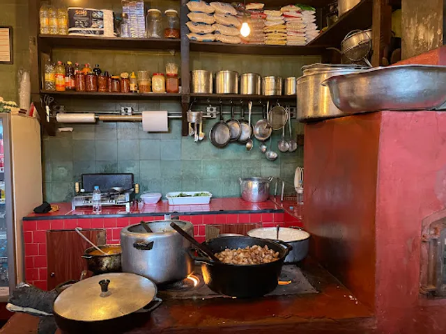 Fogão vermelho - corredor D2