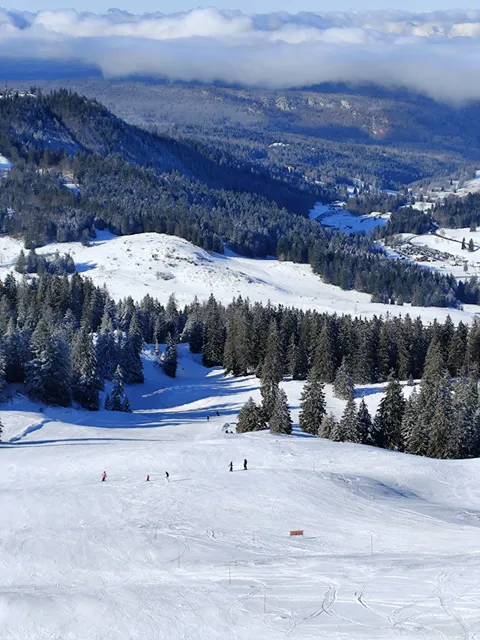 ski resort Redhead - massif Tuffes - door Dipper