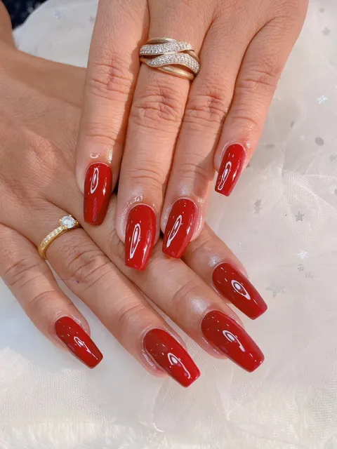 Glamour nails and eyelash