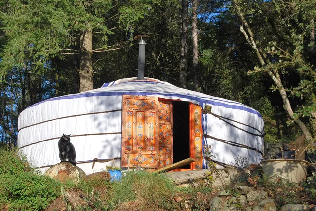 The yurts Discovery Camp