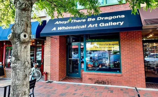 Ahoy! There Be Dragons: A Whimsical Art Gallery