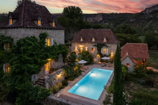 Le Moulin sur Célé - Luxury Villa with Private Pool