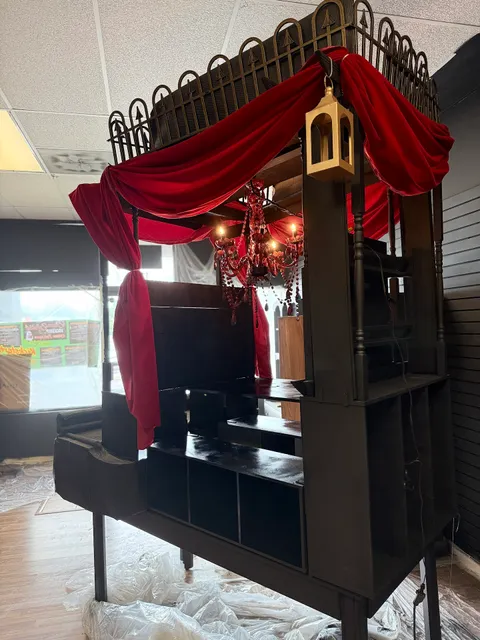 Crimson Curiosities: Bookshop and Oddities