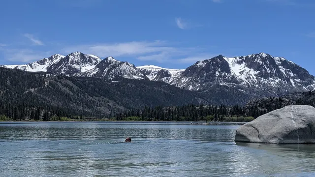 June Lake Beach Parking