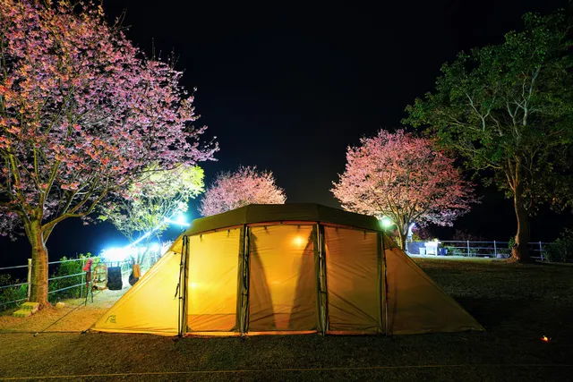 Sima limit of 360-degree view Camping