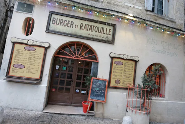Burger et Ratatouille