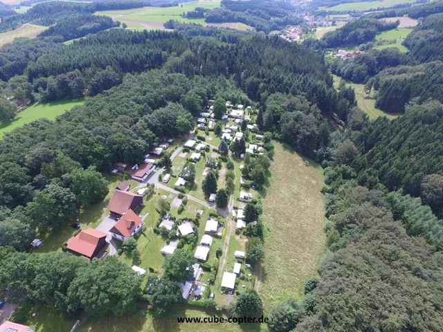 Campingplatz "Waldesruh" auf der Tromm