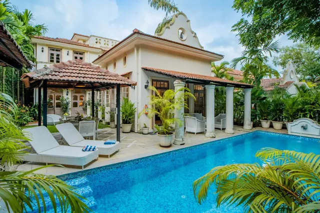 ELIVAAS Monforte Ayada - Luxury Villa in Goa | 3 BHK Villa with Private Pool in Assagao, North Goa