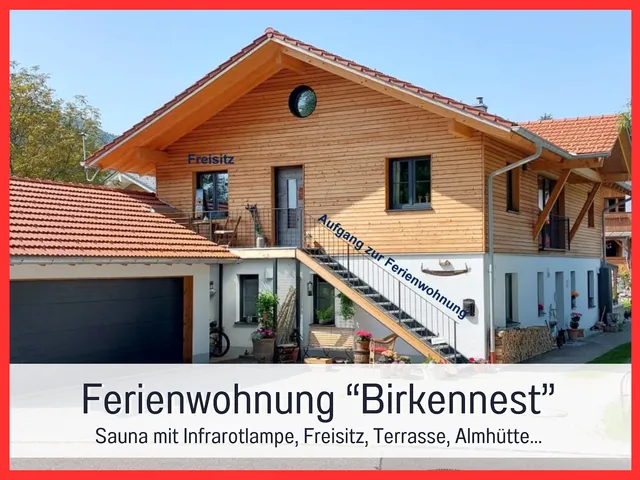 Ferienwohnung Birkennest Bad Heilbrunn