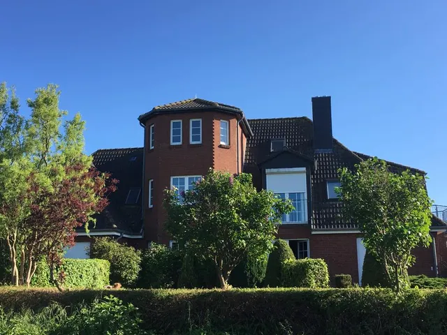 Poolhaus mit Ostseeblick