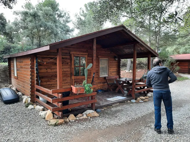 Chalet am Riba Roja See