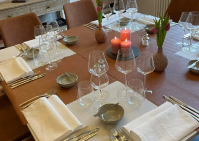 Aan tafel met Amaryllis
