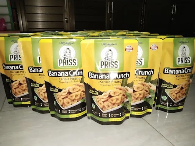Kripik Pisang Ma'e Priss