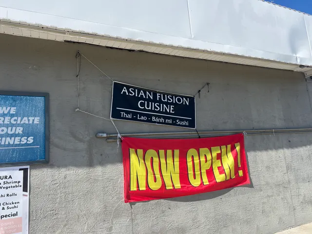 Asian fusion cuisine