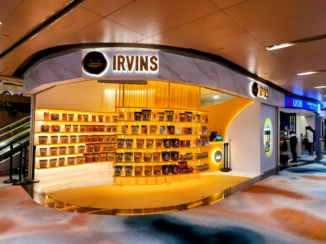 IRVINS at Changi Airport Terminal 3