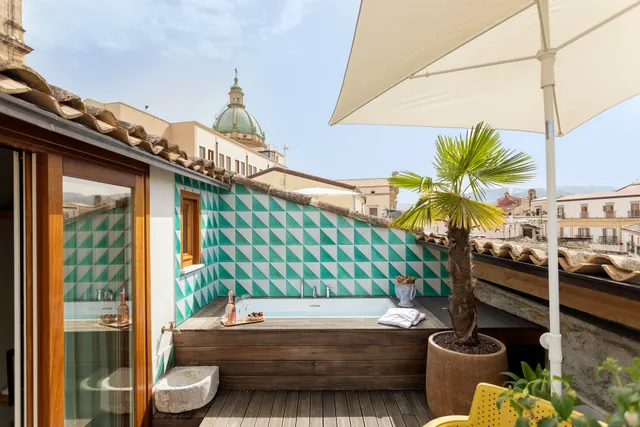 Sui tetti di Balarm boutique rooms