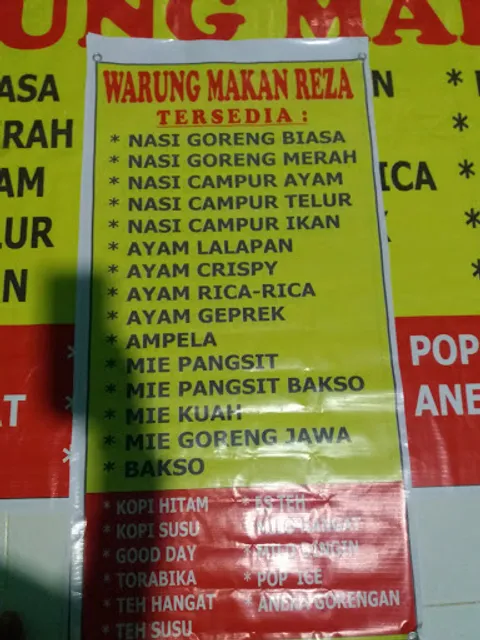 Warung makan reza
