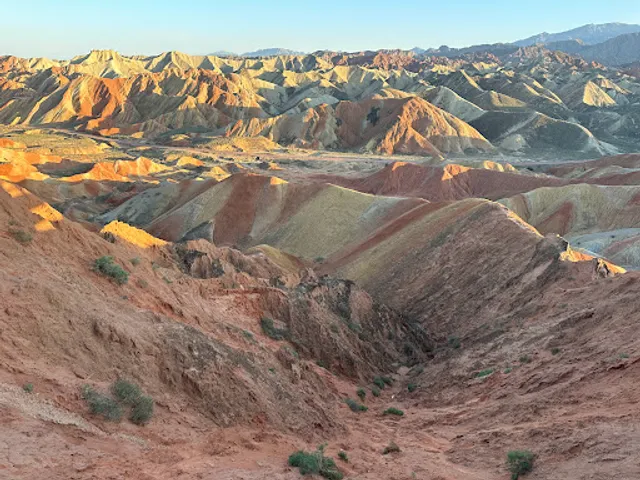 Qicai Danxia Scenic Spot West Gate